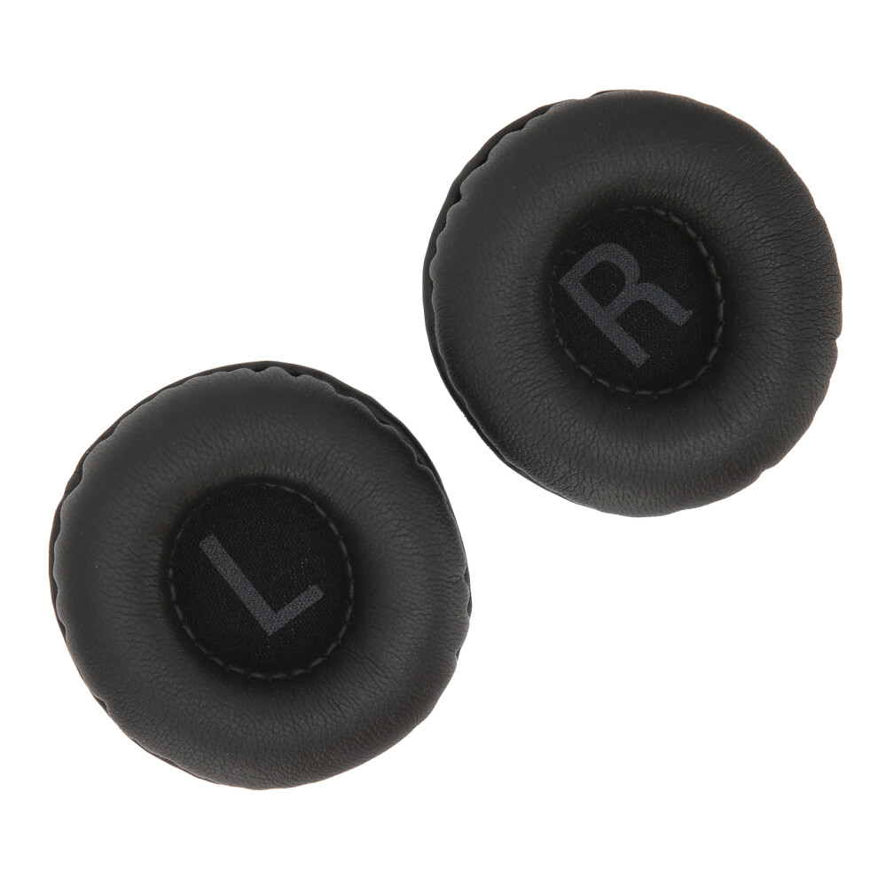 50Mm Headphone Cushion Universal Headset Ear Pad Accessories With L R Signs Black 7901322875129