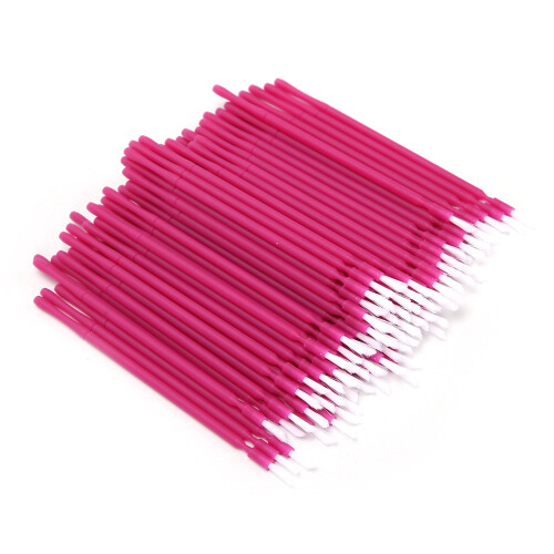 Microbrosse dentaire ultrafine violette - 100 pièces 2