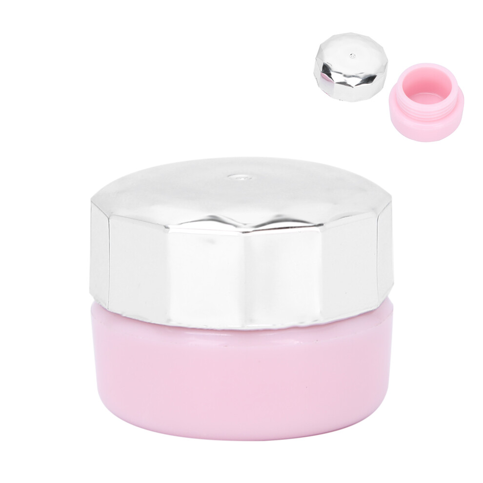 Cream 3G Capacity Nail Art Powder Empty Bottle Refillable Powder Cosmetic Sample Organizer