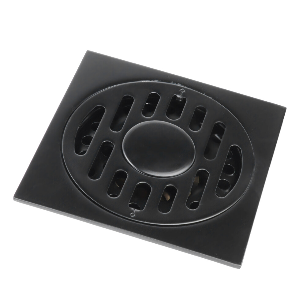 Concealed Floor Drain Set Deodorant Shower Drain Part For Bathroom Kitchen Black 6901322876660