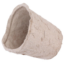 100Pcs 6cm Paper Peat Pot Degradable Round Seedling Nursery Cup Garden Accessory