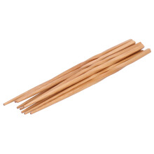 5 paia bacchette Twist in bambù - colore legno 24 cm / 9,4 in