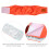 Couches lavables pour chien en coton orange taille S 11