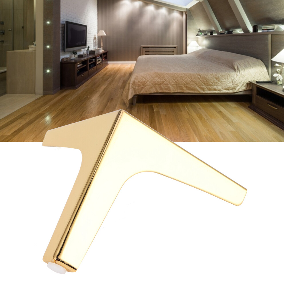 Triangular Sofa Feet Electroplated Cupboard Cabinet Feet Furniture Leg Replacement 7631322880037