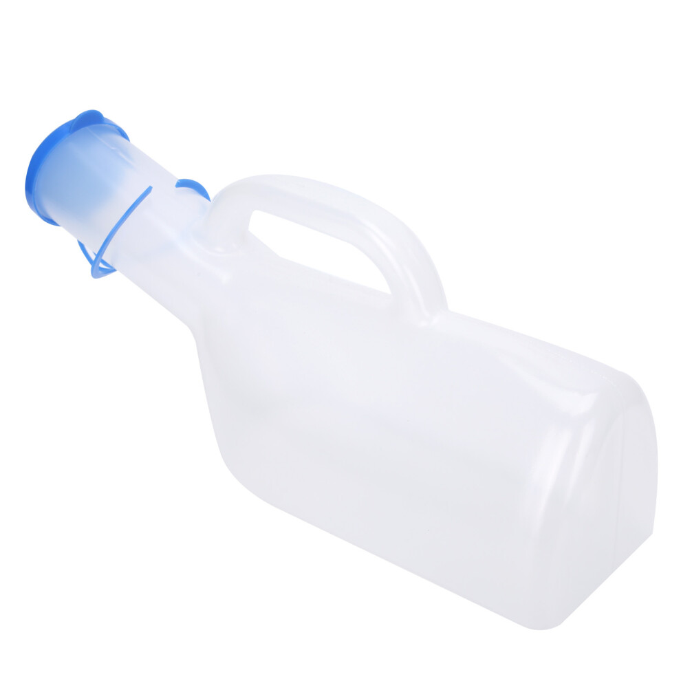 Men Plastic Urinal Male Elderly Bedridden Patient Urine Pee Bottle For Health Care 1000Ml 9441322882317
