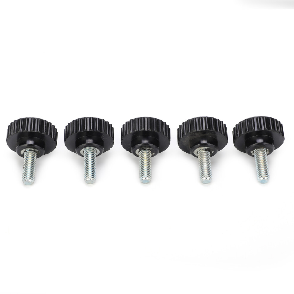 5Pcs Clamping Knob Screw Handgrips Male Thread Hand Tightening Fasteners M8x32x20 7671322882044
