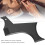 Modello di sagomatura della barba - Accessorio in plastica nera 4