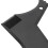 Modello di sagomatura della barba - Accessorio in plastica nera 12
