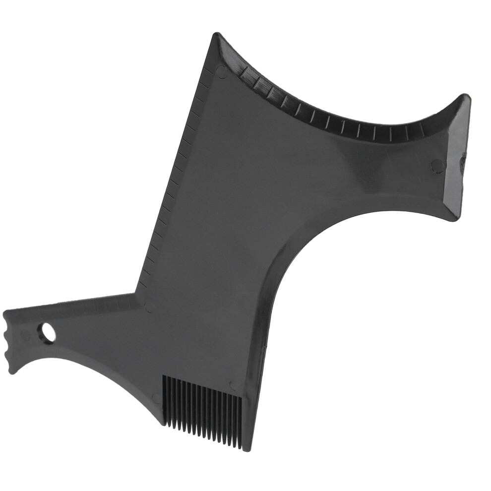 Black Beard Shaping Tools Beard Styling Plastics Hairline Trimming Beard Beauty Template