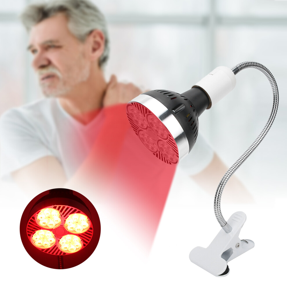 Red/Light 60W Therapy Lamp Travel Portable Heat Physiotherapy Device 110Â240Vuk Plug