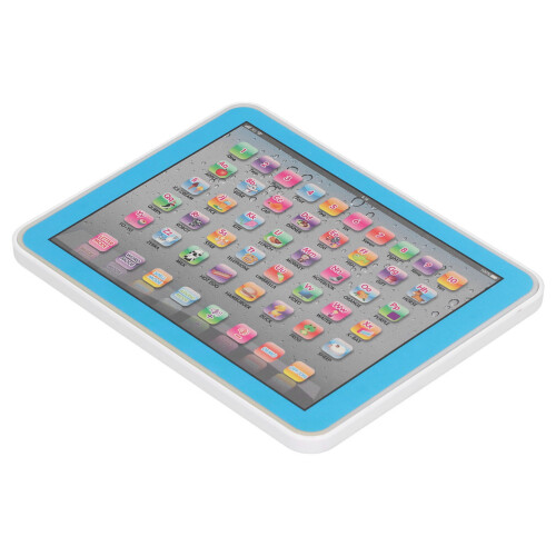 Tablette jouet bleue pour bébé alimentée par 3 piles AA 1