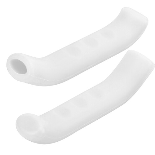 Capuchon de levier de frein en silicone blanc pour VTT 0,7 oz Taille unique 2