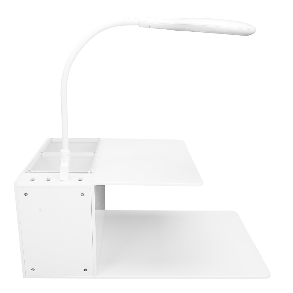 Eyelash Extension Makeup Tool Organizer Stand Blue Light Acrylic Shelf for Pillow LED Light