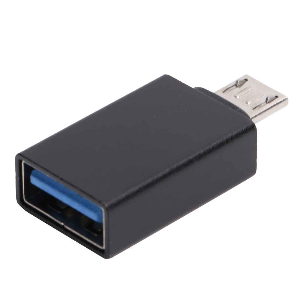 Usb To For Android Adapter Micro Otg Convert Connector Data Transmission Charging Deviceblack 3601322884995