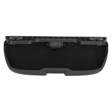 Portaocchiali per auto ABS+Spugna 225x75x40mm Nero