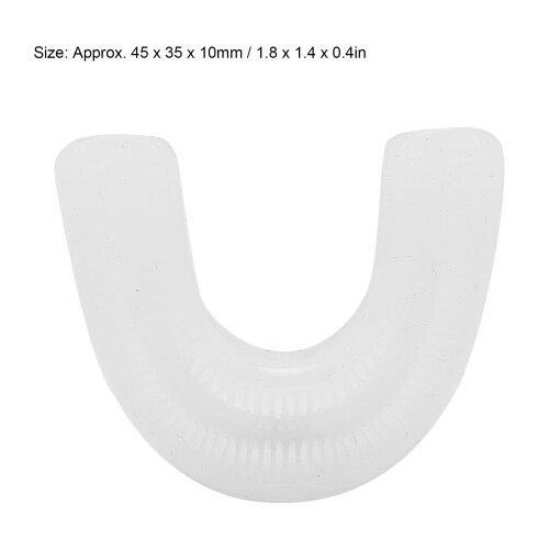 Kids Electric Toothbrush Replacement Head Automatic U Shaped Replacement Brush Head 2