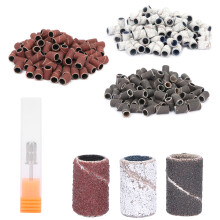 300 pezzi di bande abrasive marroni/bianche/nere grana 80/120/180