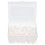 100 pièces d’anneaux en silicone à code couleur blancs, taille unique 2