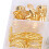 Anelli metallici per capelli per dreadlocks, orecchini 7