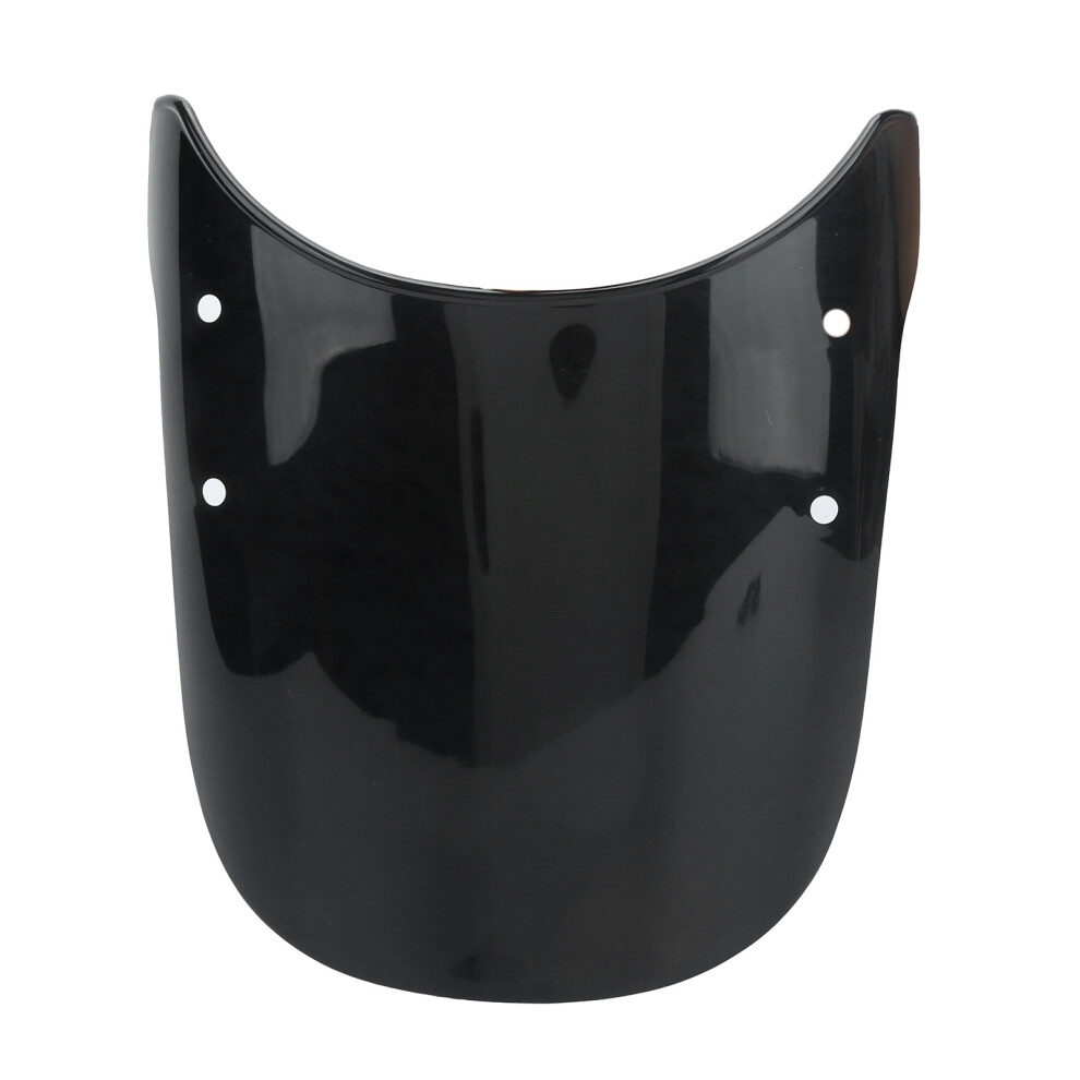 Motorcycle Wind Deflector Universal Anticrack Scratch Resistant Fit For 5-7In Round Headlights(Noir ) 7611322885973