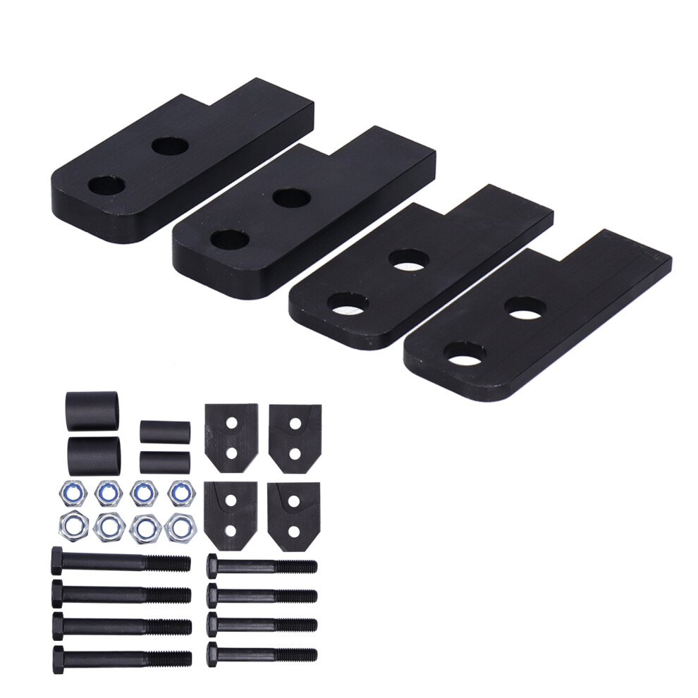 2In Full Lift Kit Front Rear Lifting Carbon Steel Spacers Fit For Yamaha Rhino 450/660/700 Atv 4681322885801