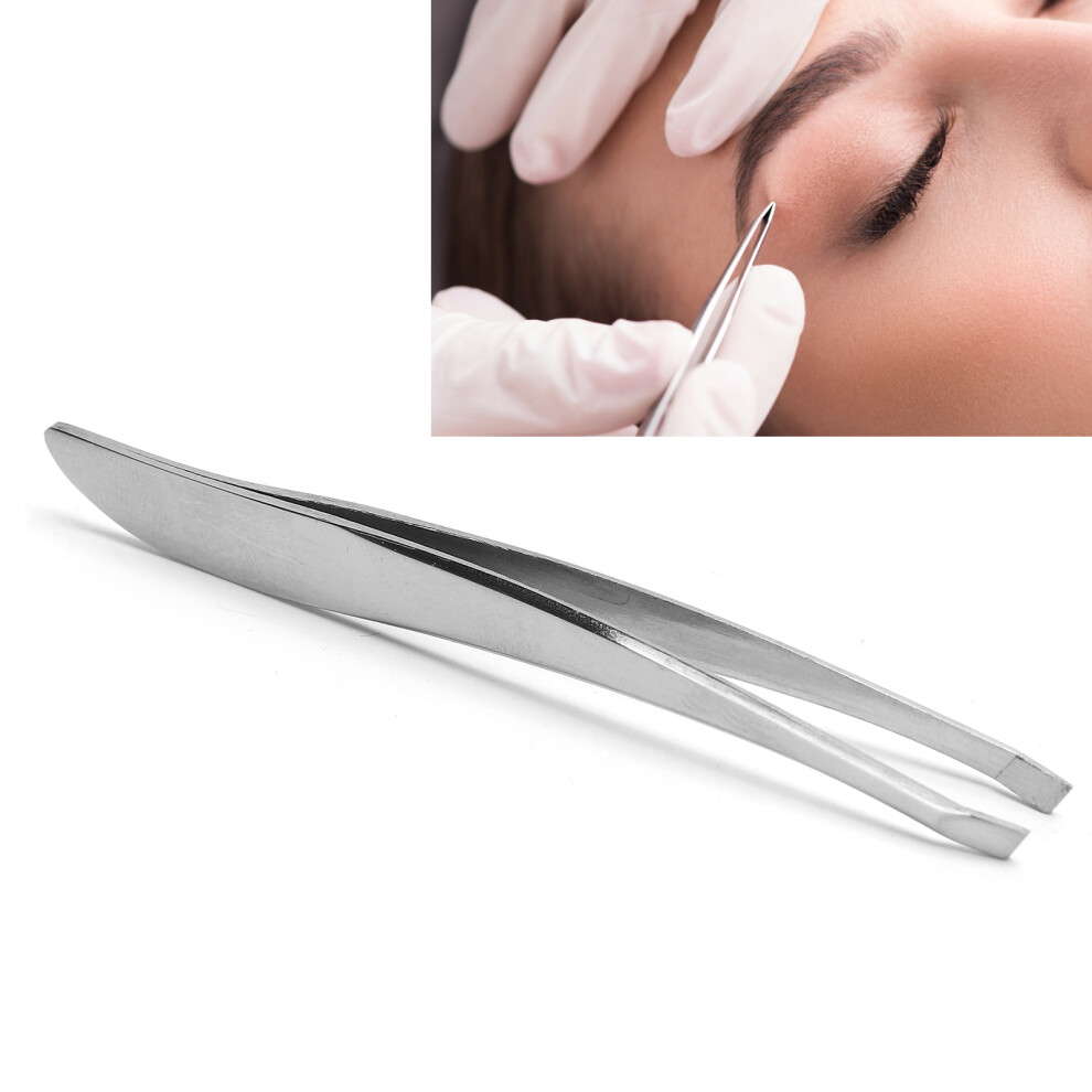 Stainless Steel Eyebrow Hair Tweezers Facial Hair Removal Clips Makeup Beauty Tool