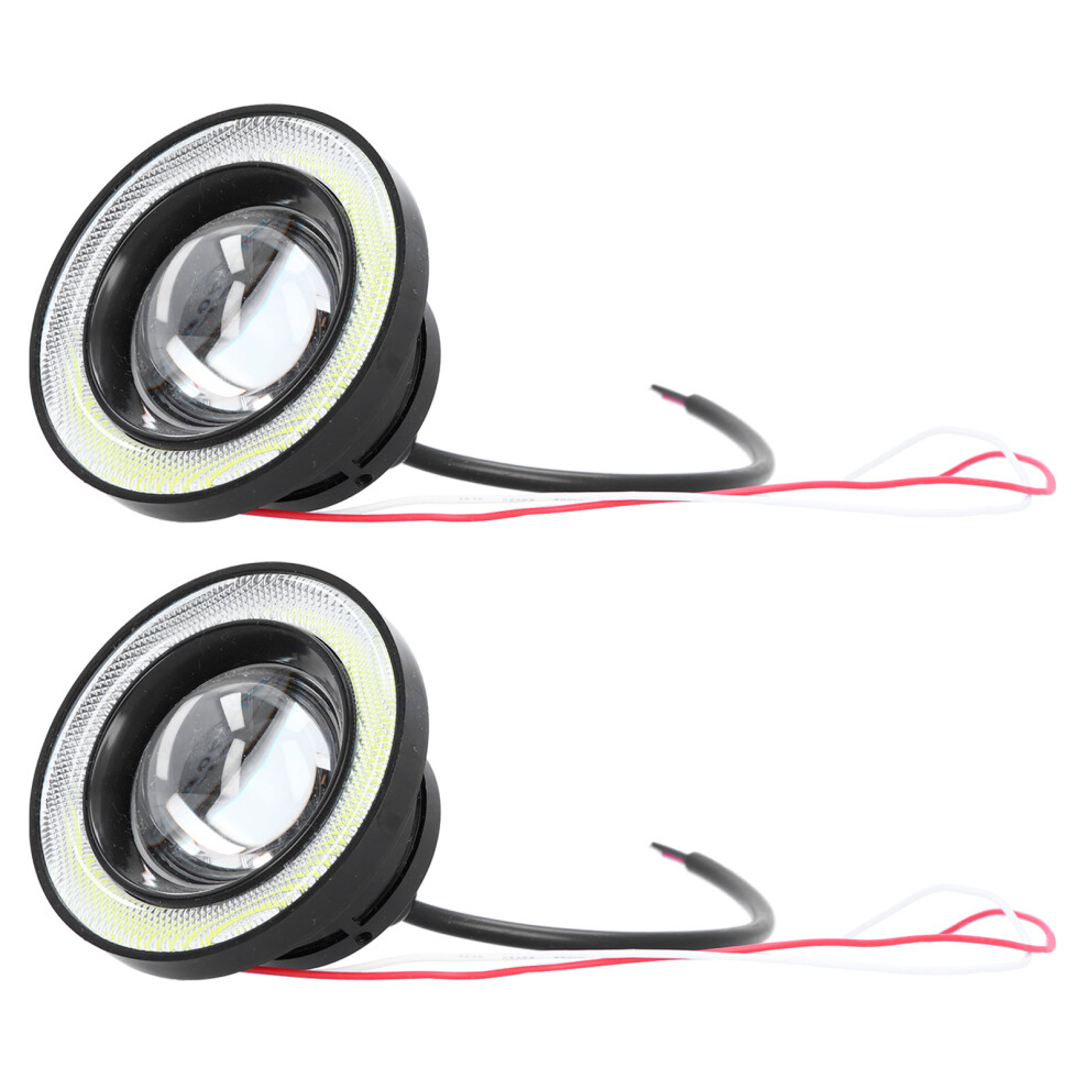 30W 3.5In Front Fog Lamp 3200Lm Ip65 Waterproof Led Universal Outer Ring 12V White/Light 9301322888460