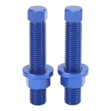 2 pièces de boulons de réglage de chaîne en aluminium 50304040100