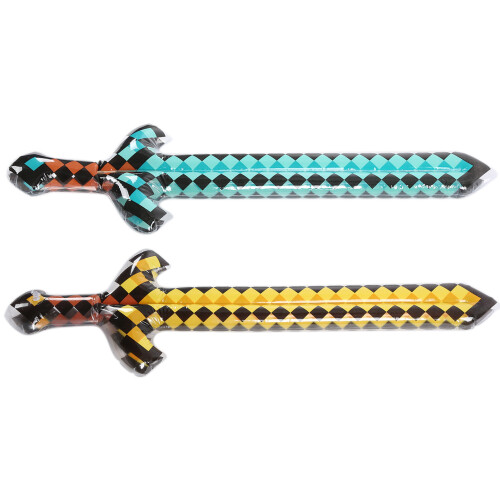 2 pièces épée longue gonflable, jouet, PVC, 95 cm / 37,4 pouces 1
