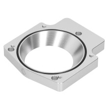 Entretoise en aluminium de 4 po pour corps de papillon LS1/LS2/LS3/LSX argent