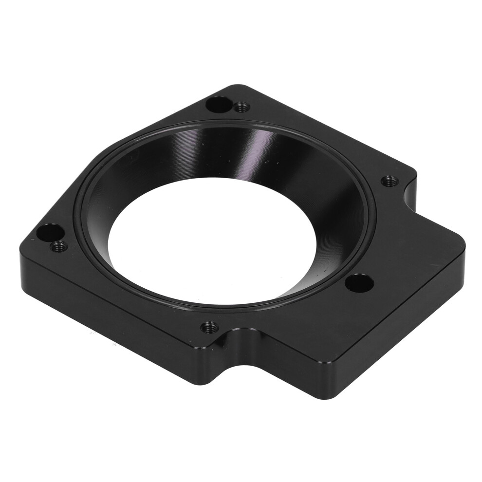 4In Intake Manifold Throttle Body Adapter Aluminum Alloy Spacer Fit For Gm Ls1 Ls2 Ls6 Lsx Ls4black 8431322889608