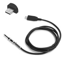 USB-Gitarrenkabel 3M Mono Jack auf USB 2.0 Aufnahmeleitung für PC
