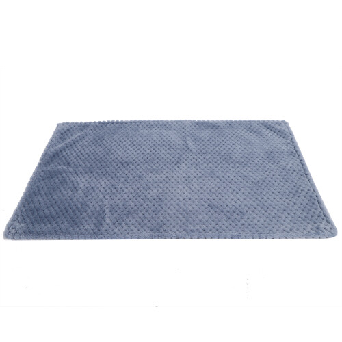 M Blu 80*58cm Coperta lavabile per cani, Caldo invernale 1