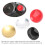 4Pcs Camera Shutter Release Button Metal Concave Shutter Button for Fujifilm X Series 8