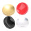 4Pcs Camera Shutter Release Button Metal Concave Shutter Button for Fujifilm X Series 13