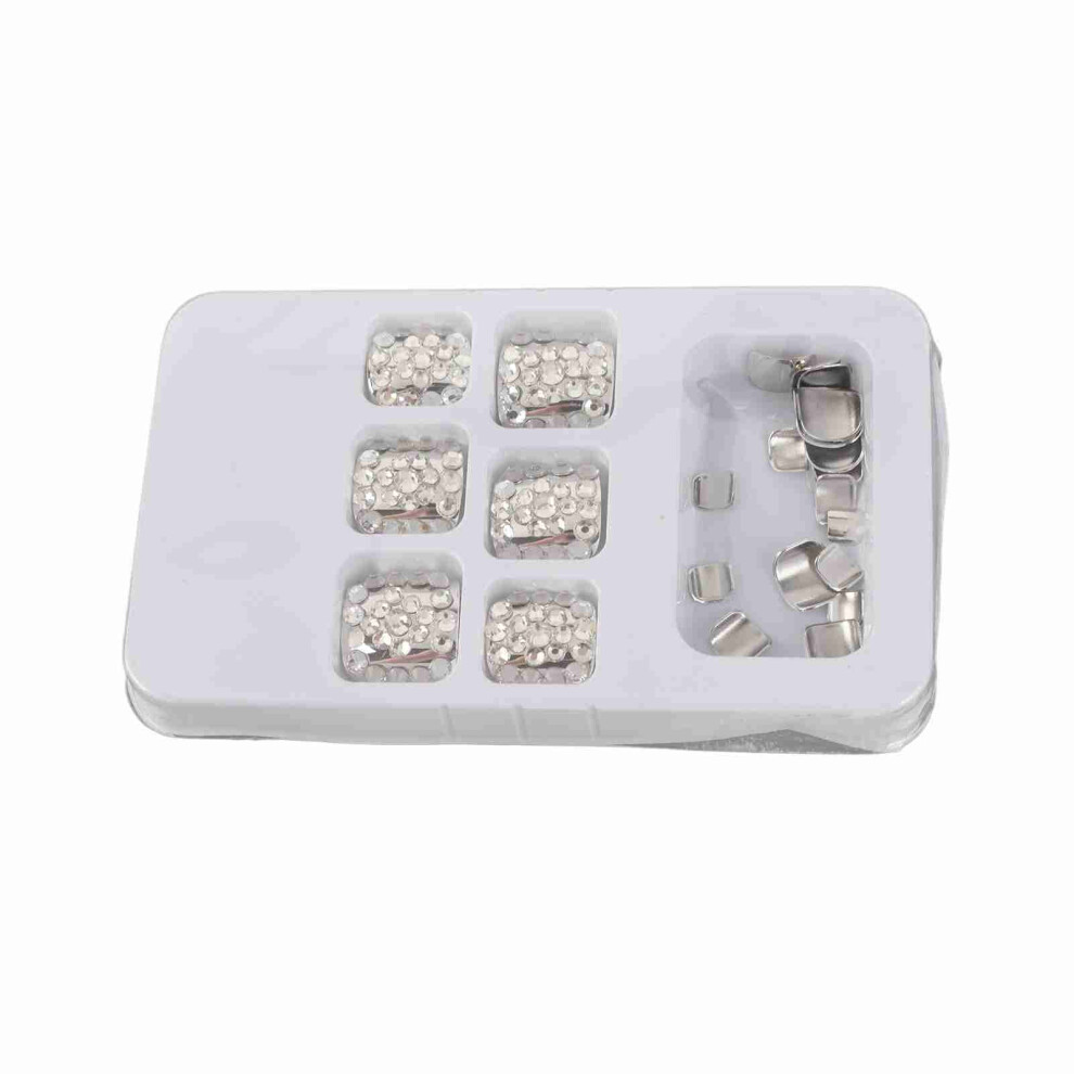 24pcs Summer Shining False Toe Nails Women Fake Toe Nails Artificial Full Cover Toenails