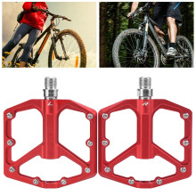 ZTTO Pedali MTB in alluminio rosso, 340 g, taglia unica
