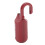 Fingerprint Lock AntiTheft Security USB Rechargeable Thumbprint Padlock for Luggage Case(Red ) 6