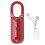 Fingerprint Lock AntiTheft Security USB Rechargeable Thumbprint Padlock for Luggage Case(Red ) 2