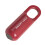 Fingerprint Lock AntiTheft Security USB Rechargeable Thumbprint Padlock for Luggage Case(Red ) 15