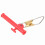 4 Sacchetti 64,0 g Sinker Snaps Rosso ABS Slider Clip 8
