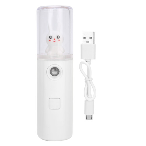 Nebulizzatore portatile a nebbia 450mAh bianco ABS 1