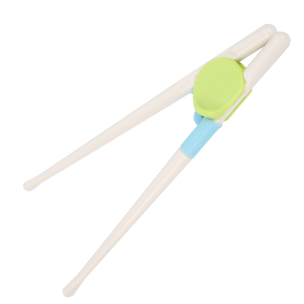 1 Pair Children's Training Chopsticks Flat Rounded Head Reusable Learning Chopstick Helper