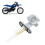 Robinet de carburant pour TTR TT-R 90-250 2000-2011 14