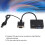 Splitter VGA a VGA HDMI Doppio Display Nero 4