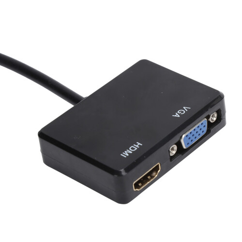 Splitter VGA a VGA HDMI Doppio Display Nero 2