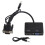 Splitter VGA a VGA HDMI Doppio Display Nero 2