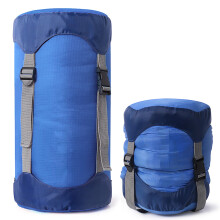 Wasserabweisender Schlafsackbeutel 25L Ultraleichte Outdoor-Aufbewahrungstasche Blau