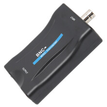 Convertisseur BNC vers HDMI 1080P/720P noir alimenté par USB