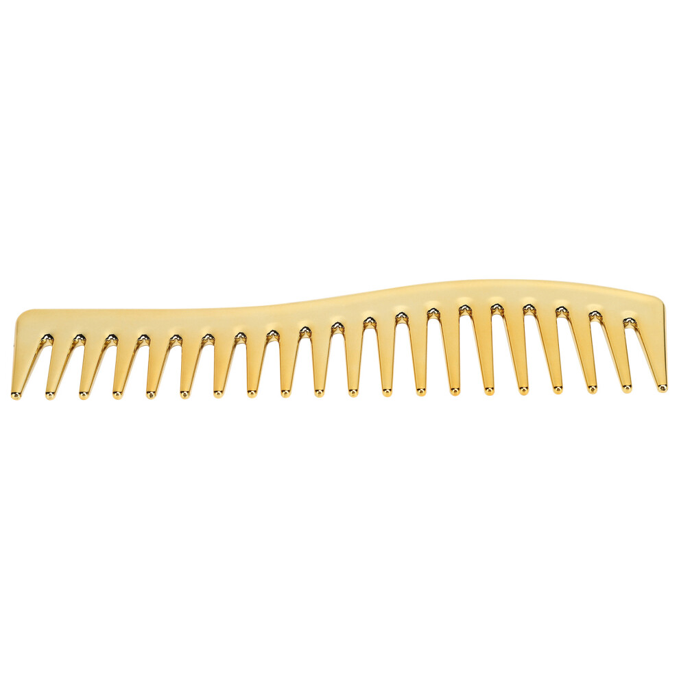 Unisex Wide Tooth Combs No Handle Hair Detangling Comb Large Salon Shampoo Comb For Men Womengolden